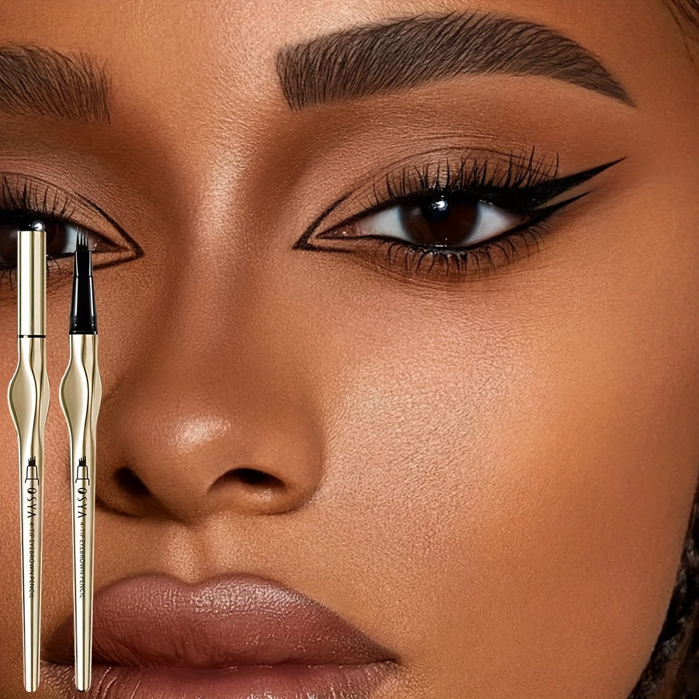 4-Spitzen Langhaltiger Augenbrauenstift
