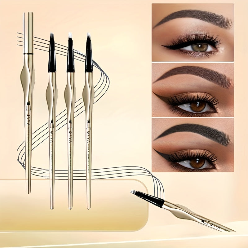 4-Spitzen Langhaltiger Augenbrauenstift