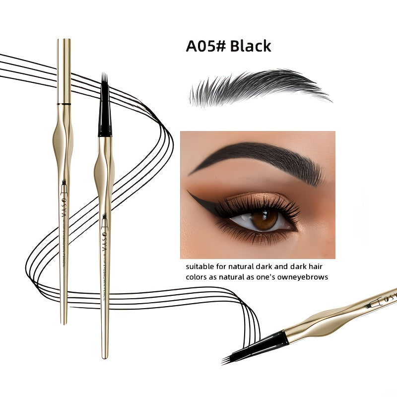 4-Spitzen Langhaltiger Augenbrauenstift